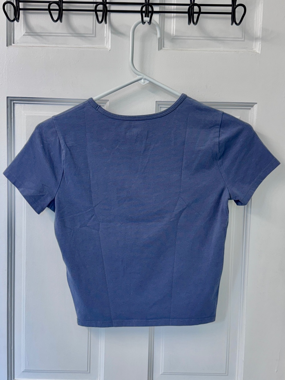 Hollister Truth Above All Graphic Baby Tee Blue Tattoo Heart S - Picture 8 of 8